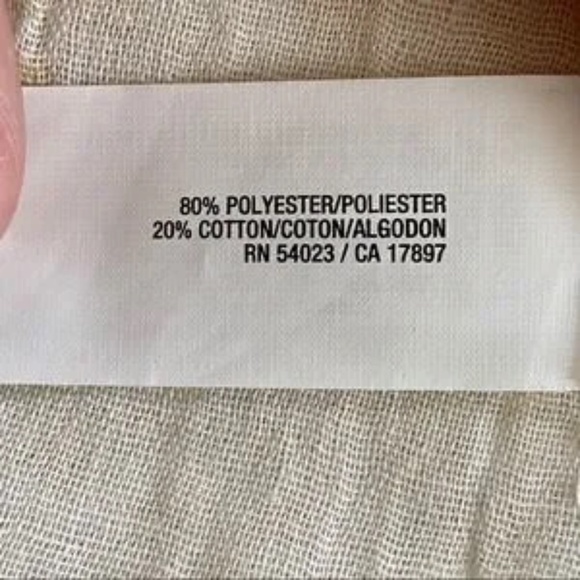 Old Navy Ivory Embellished Gauze Raw Hem Scarf Lightweight One Size - Picture 4 of 9